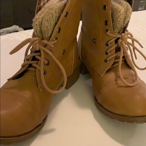 Cute Soda tan boots